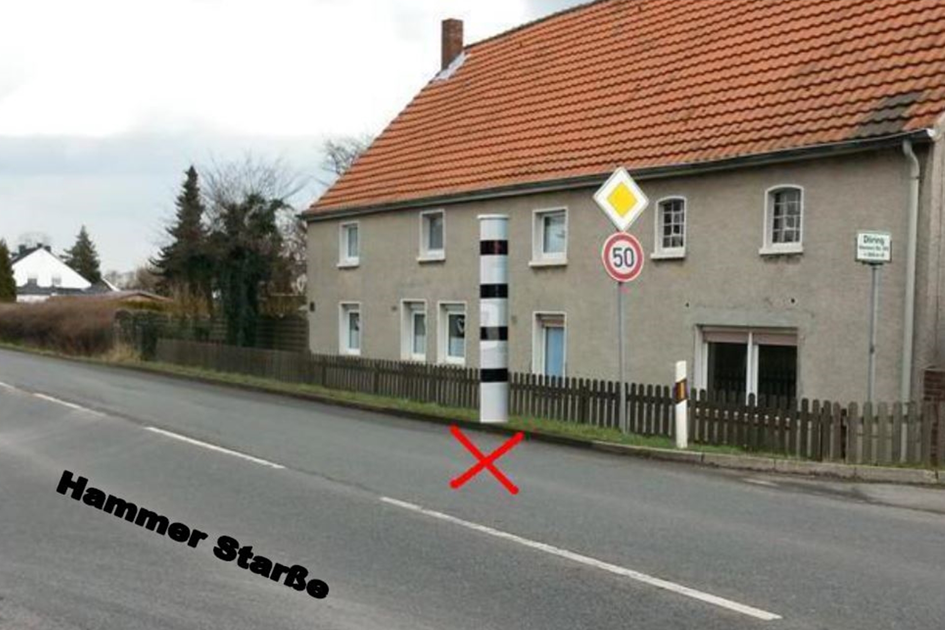 So hatte der Bürgerverein Alte Heide 2016 schon einmal eine dauerhafte Tempoüberwachung an der Hammer Straße entworfen. Nun erneuerte er seinen Antrag.