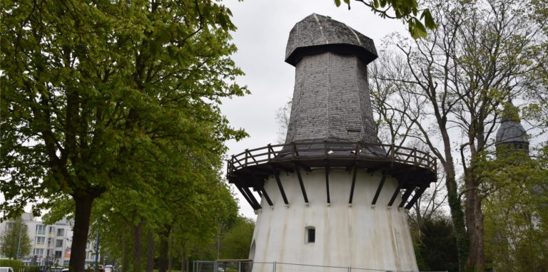Der Friedrichsborn ist dringend sanierungsbedürftig. Sowohl die Holzschindeln der Dachkonstruktion als auch Tragekonstruktion, Geländer und Bohlen der Galerie sind „durch“ und müssen erneuert werden.
