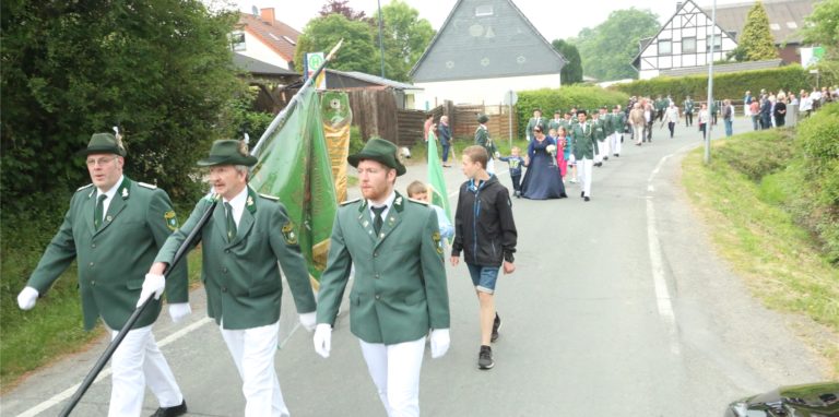 Der Bürgerschützenverein Bentrop freut sich schon auf den Festumzug, der für den kommenden Sonntag (8. Mai) geplant ist.