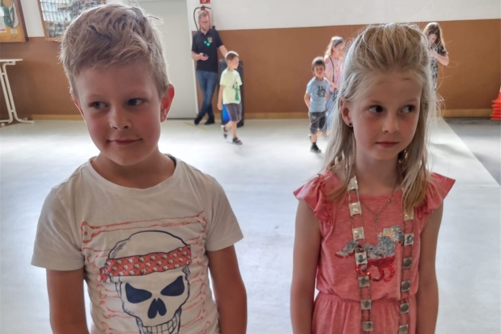 Emma Hannes sind das neue Kinderkönigspaar der Ruhrtal Schützen.