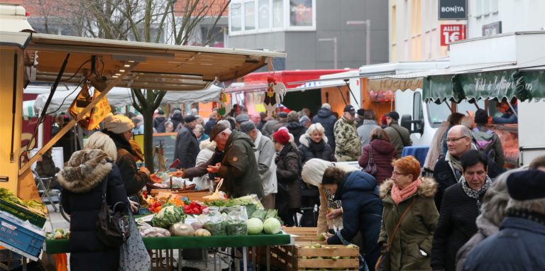 Die Stadt Kamen gab am Donnerstag die Absage des Kamener Wochenmarkts bekannt.