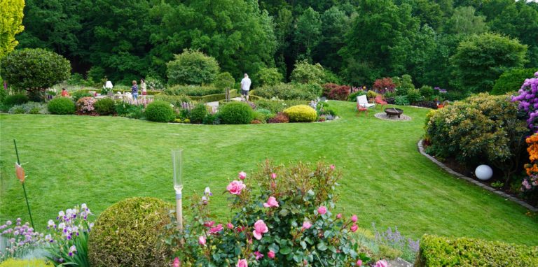 Der Garten von Hilla und Christoph Pahlke ist ein Traum und eine wahre Vielfalt von Pflanzen und Farben.