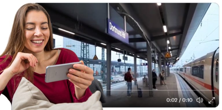 Der Dortmunder Hauptbahnhof wird seit Jahren aufwendig saniert – jetzt sorgt ein Video vom Bahnsteig für Lachen und Kopfschütteln.