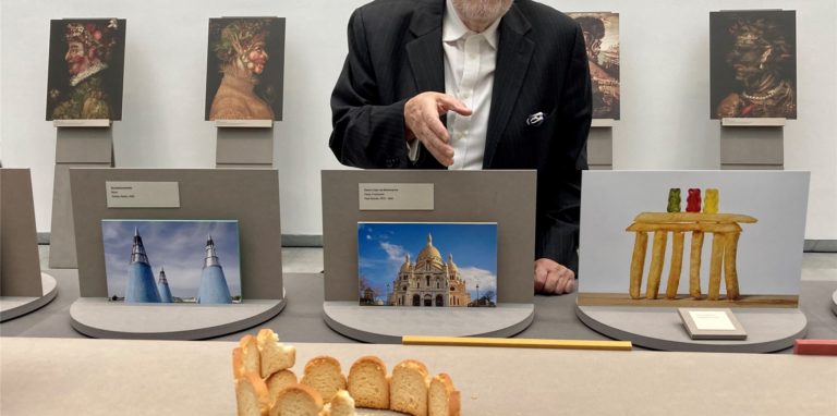 Dortmunds Ex-Baudezernent Klaus Fehlemann ist Initiator der Ausstellung „Baukunstbuffet“.