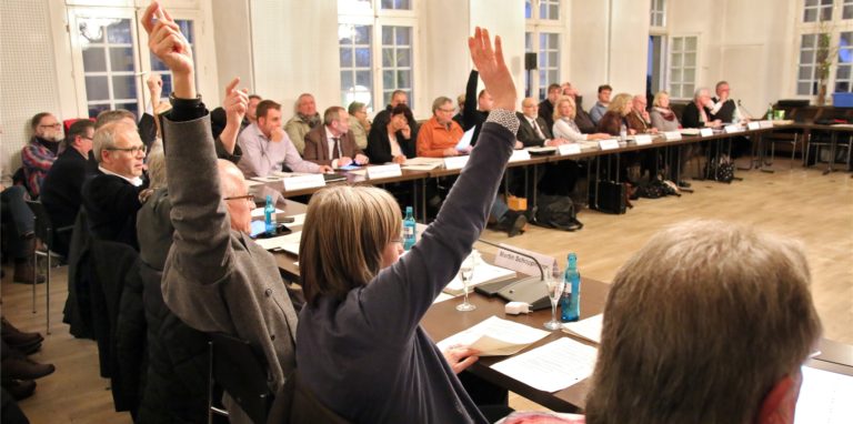 Vor Corona tagten die politischen Sitzungen im Stiftssaal. Dorthin kehren sie nun wieder zurück.