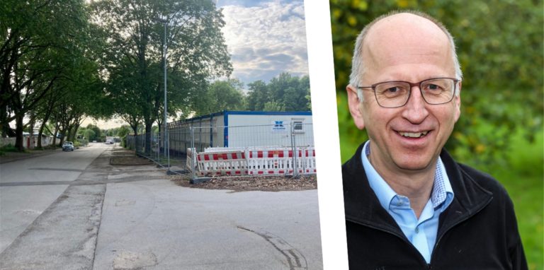 Kritiik an den Möbelhaus-Plänen an der Hildastraße übt BUND-Sprecher Thomas Quittek.