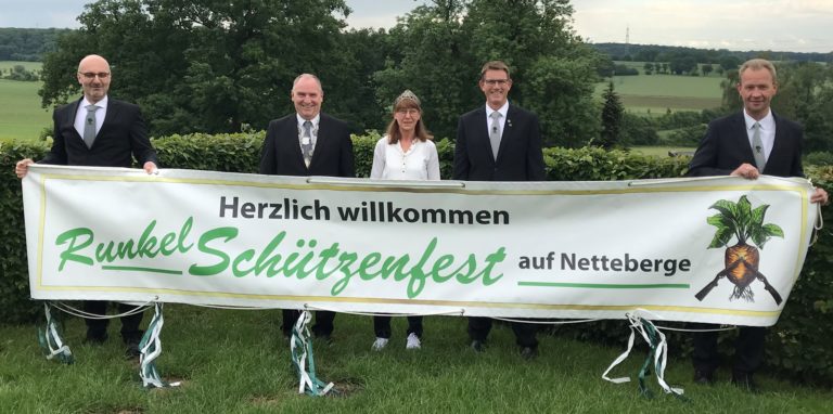 Die Vorfreude auf das Runkelschützenfest in Netteberge ist riesig, nicht nur beim amtierenden Königspaar.