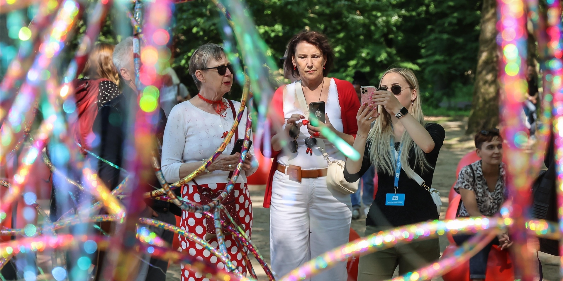 Das Portal zu der Utopie-Welt im Fredenbaumpark wurde am Samstag (4. Juni) eröffnet.