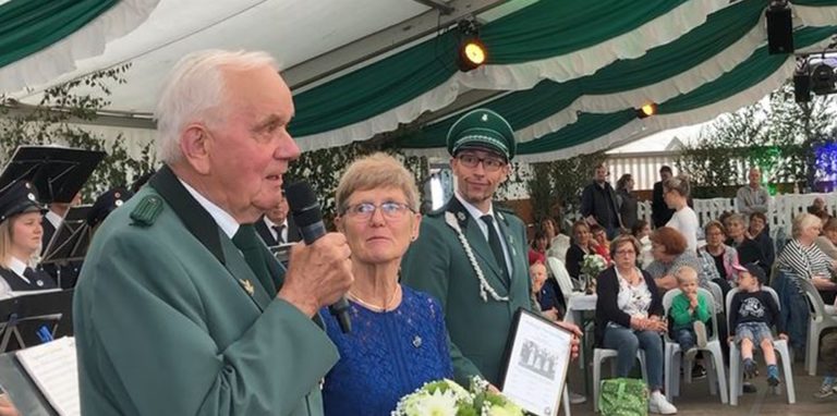 Wilhelm Spinne und Mathilde Dubbert haben den Schützenverein Ondrup-Westerfelde vor mehr als 50 Jahren regiert.