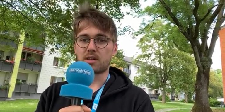 Reporter Beat Linde hat sich am Tag nach der schrecklichen Tat am Wohnort des Paares umgeschaut.