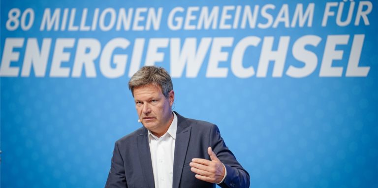 Robert Habeck (Bündnis 90/Die Grünen), Bundesminister für Wirtschaft und Klimaschutz