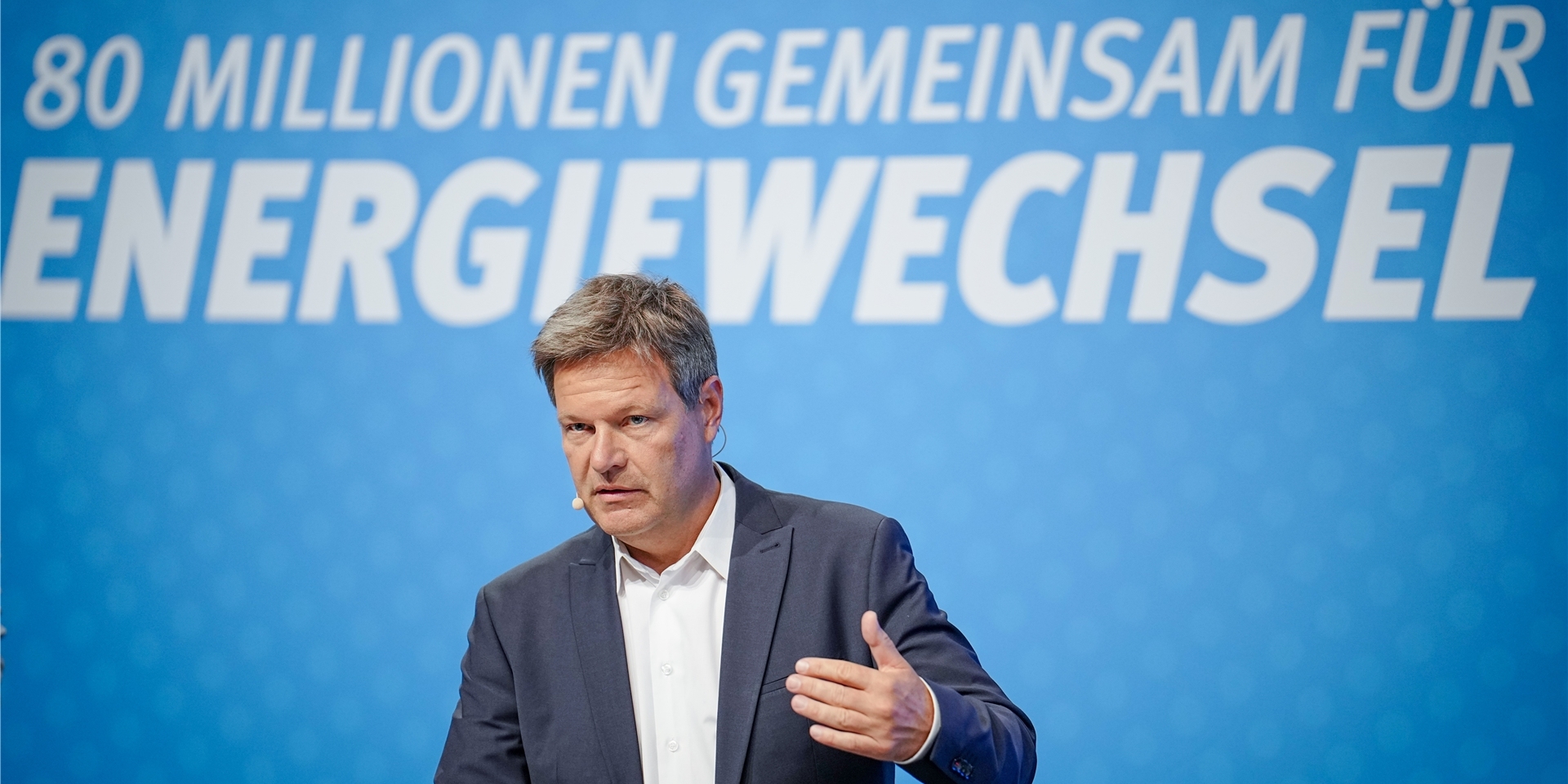 Robert Habeck (Bündnis 90/Die Grünen), Bundesminister für Wirtschaft und Klimaschutz
