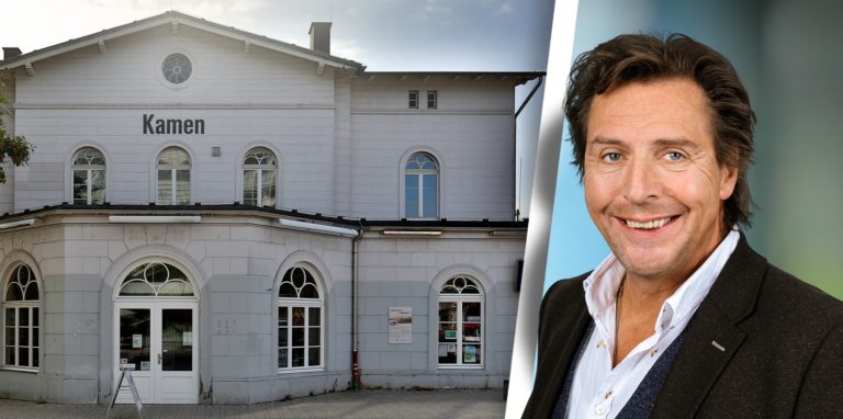 Uli Beele vom Nahverkehrsverband NWL sagt, dass die Linie RE11 noch das ganze Jahr nicht durch Kamen fährt.