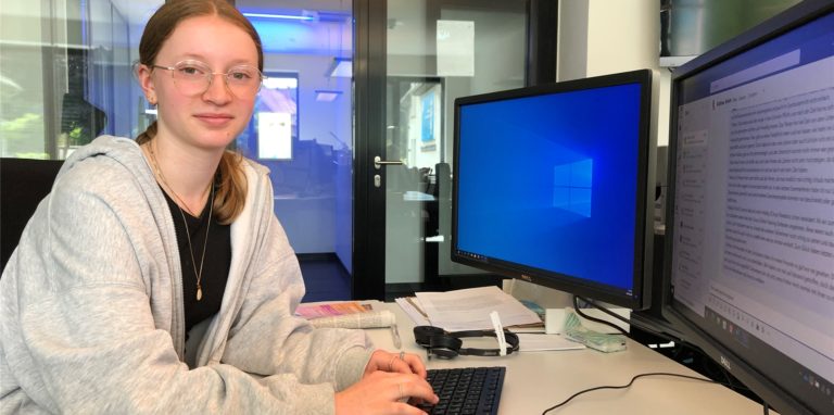 Nika Schleking (14) besucht die 8. Klasse am Pestalozzi-Gymnasium in Unna.