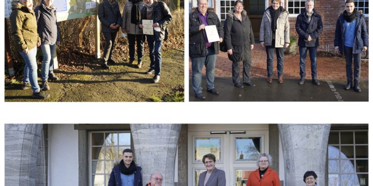 Gleich drei Iniativen durften sich über den Heimatpreis der Stadt Fröndenberg freuen.