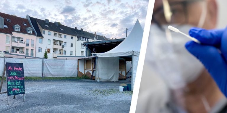Auch das Corona-Testzentrum auf dem Schaustellergelände an der Kuhstraße hat nach der Abschaffung der komplett kostenlosen Coronatests geschlossen.