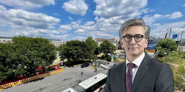 Der nördlichen Bahhofsbereich soll neu entwickelt und bebaut werden. DSW21-Finanzvorstand Jög Jacoby nennt das Vorhaben „sehr komplex.“