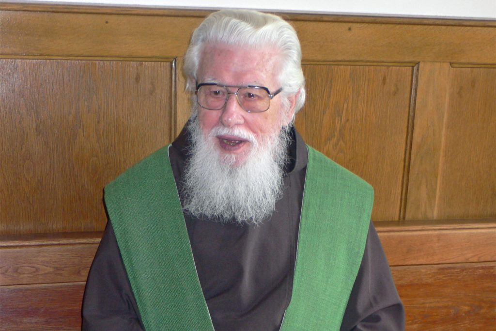 Pater Wolfgang vom Kapuziner-Kloster Werne. Pater Wolfgang vom Kapuziner-Kloster Werne.