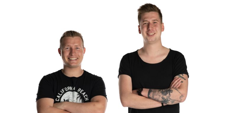 DJ Robin & Schürze (l) haben den Partyhit «Layla» produziert.