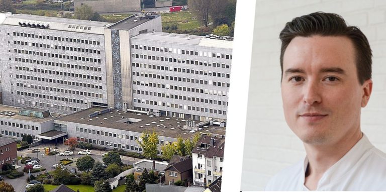 Timo Baumeister, Leiter der Notaufnahme im St. Marien-Hospital, erwartet nicht nur vermehrt ältere Patienten durch die Hitzewelle.