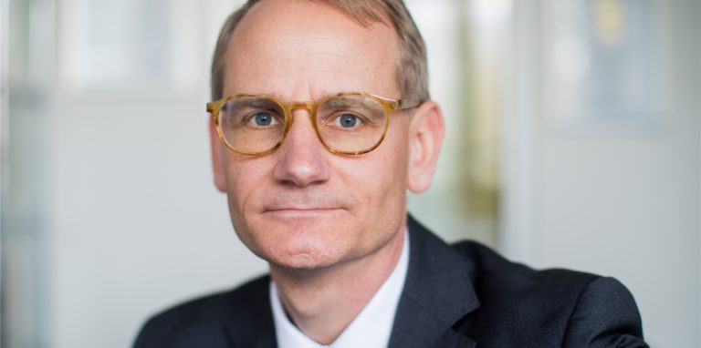 Lars von Lackum, LEG-Chef, aufgenommen in der Zentrale.