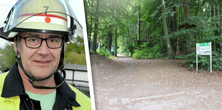 Der Schwerter Feuerwehrchef Wilhelm Müller warnt davor, die Waldbrandgefahr zu unterschätzen.