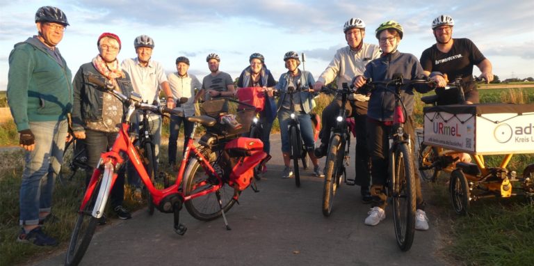 Eine Fahrrad-Gruppe aus Unna hat bereits viele Rennkilometer gesammelt.