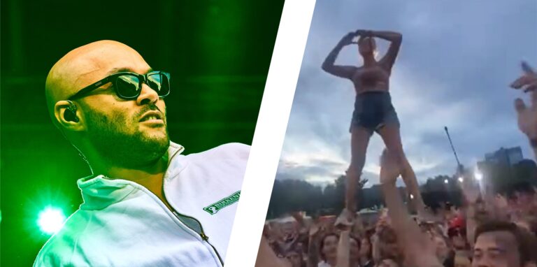 Tausende Menschen haben beim Festival Juicy Beats den Auftritt von KIZ gesehen.