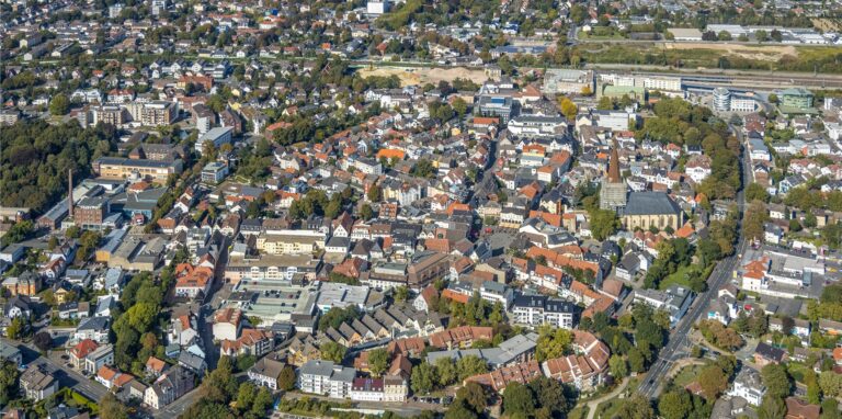 Luftbild Stadt