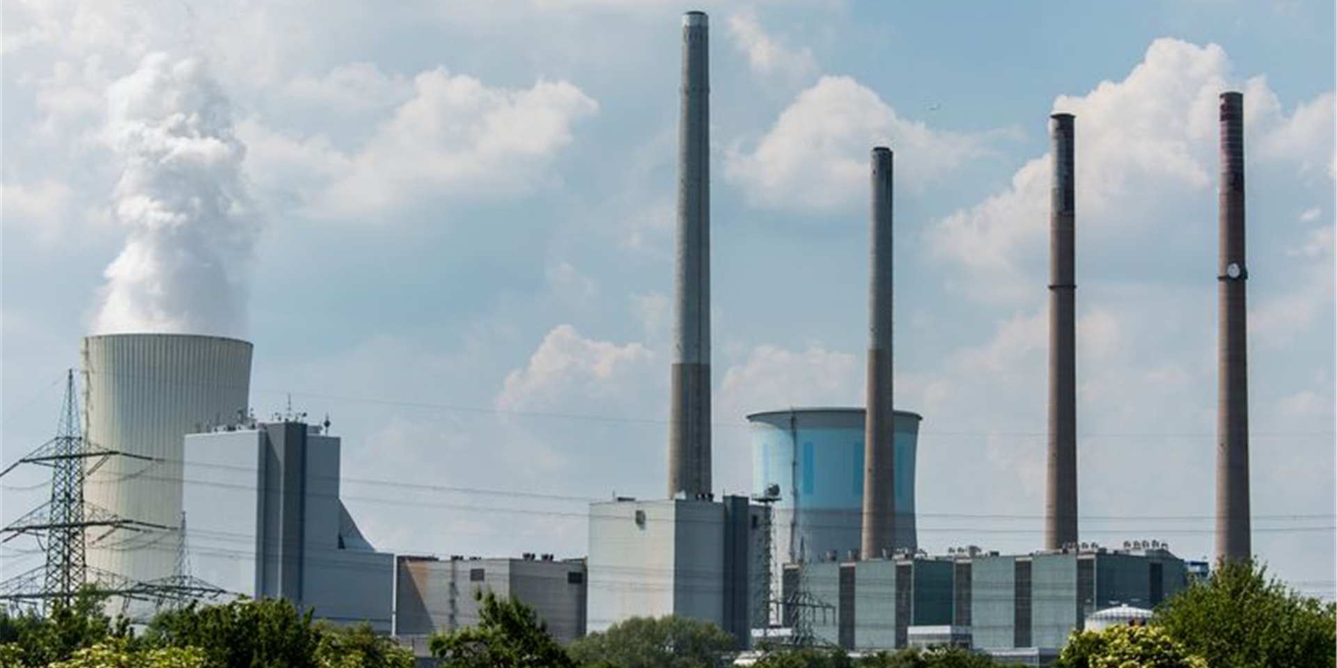 Das „Kraftwerk Staudinger“, aufgenommen am 02.06.2017 in Großkrotzenburg (Hessen).