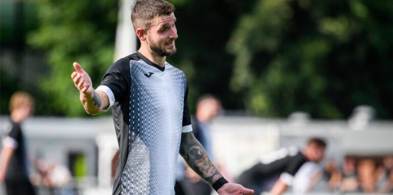 Tim Gehrmann traf für den VfB Lünen beim letzten Testspiel vor dem Ligastart.