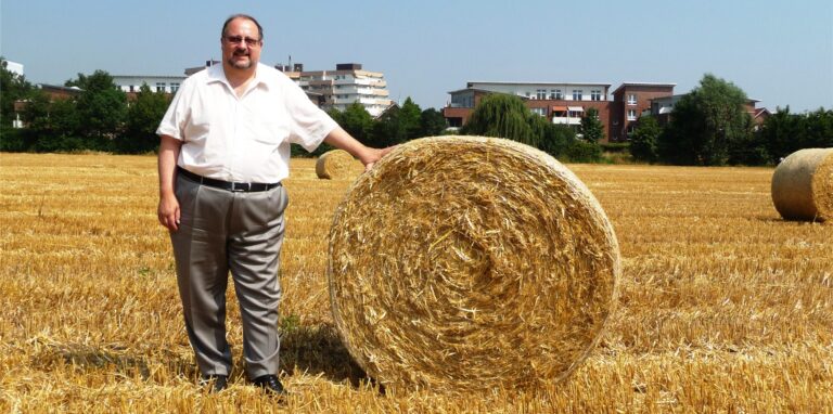 Landwirt Carl Schulz-Gahmen weiß, ob Lüner Landwirte mehr Weizen angebaut haben als sonst.