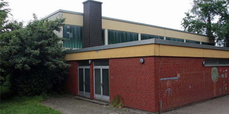 Eine Turnhalle der Stadt Werne.