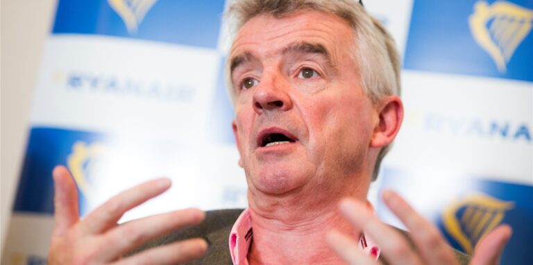 Ryanair-Chef Michael O’Leary spricht über die steigenden Energiepreise.