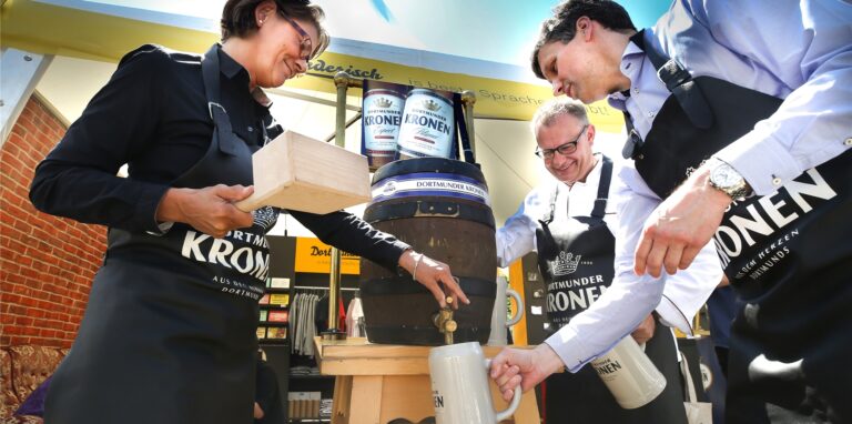 Das Gourmetfest „Dortmund á la carte“ kehrt zurück. Hier ein Archivbild von der Eröffnung 2018.