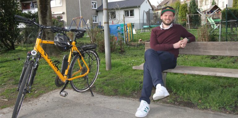 Damals noch Landtagskandidat, jetzt Co-Sprecher des Schwerter Ortsverbandes der Grünen: Hans Hierweck.