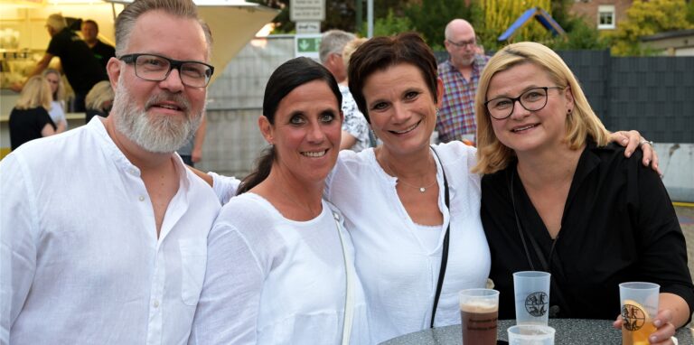 Die Stimmung auf der Ü-27,5-Party der Feuerwehr Horstmar war super am Samstagabend, 20. August.