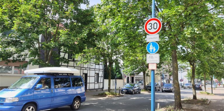 Durchgängiges Tempo 30 auf der gesamten Hauptstraße wird auch in Zukunft nicht zu machen sein.