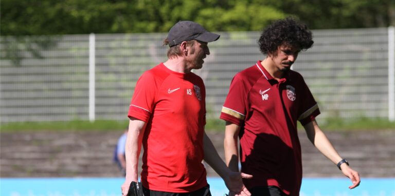 Axel Schmeing (l.) und Karim Bouasker müssen auf einen Leistungsträger verzichten.