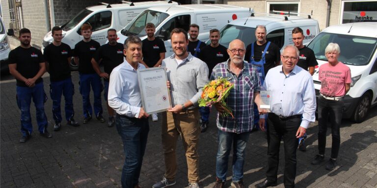 Heinke Sanitär wird 50 Jahre alt