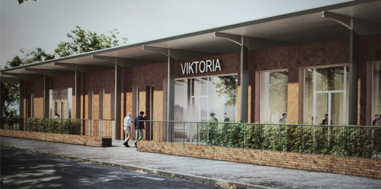 So könnte der von der Verwaltung geplante Quartierstreff in der Victoria-Siedlung einmal aussehen.