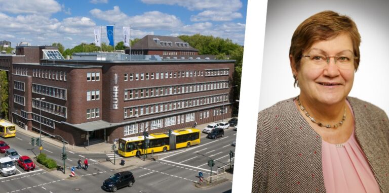 Karola Geiß-Netthöfel ist Regionaldirektorin des Regionalverbands Ruhr (RVR), der seinen Hauptsitz an der Kronprinzenstraße in Essen hat.