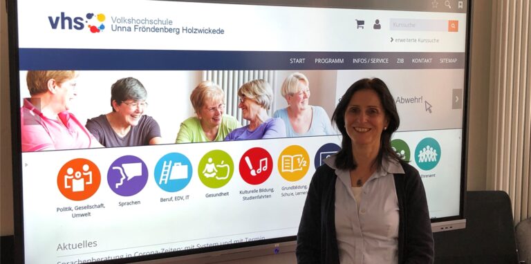 Brigitte Schubert Leiterin VHS Unna-Fröndenberg-Holzwickede