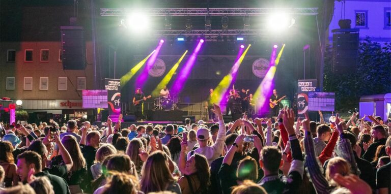 Das Stadtfest versetzte Unna vier Tage lang in Partystimmung.