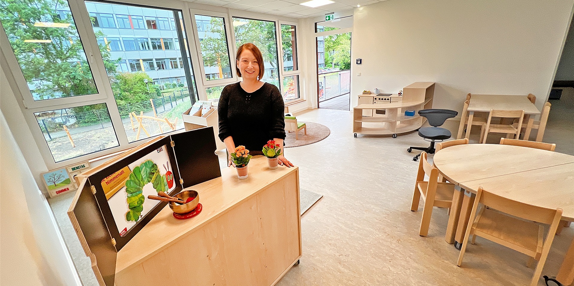 Kita-Leiterin Jennifer Starke Awo-Kita Rasselbande II Bildungscampus