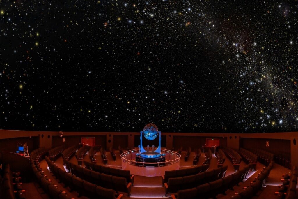 blick ins planetarium bochum