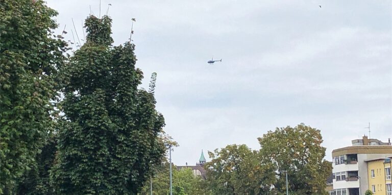 Stundenlang war ein Hubschrauber über Schwerte gekreist. Jetzt hat sich das Rätsel um den „Phantomhubschrauber“ gelöst.