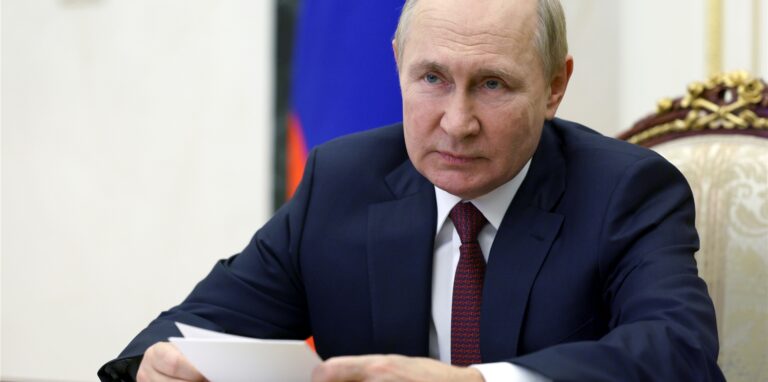 Russlands Präsident Putin will die Annexion mehrerer ukrainischer Gebiete am Freitag offiziell machen.