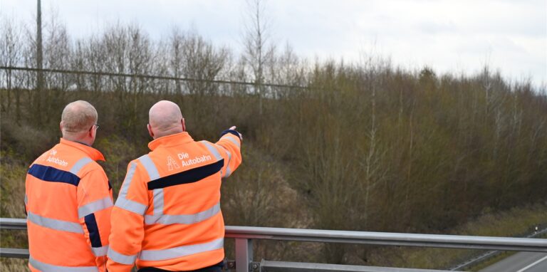 Die Bäume an den örtlichen Autobahnen werden regelmäßig von Baumkontrolleuren untersucht, die den Zustand der Bäume dokumentieren. Nur wenn ein Baum absehbar nicht mehr standsicher ist oder große Äste abbrechen könnten, wird eine Fällung veranlasst.