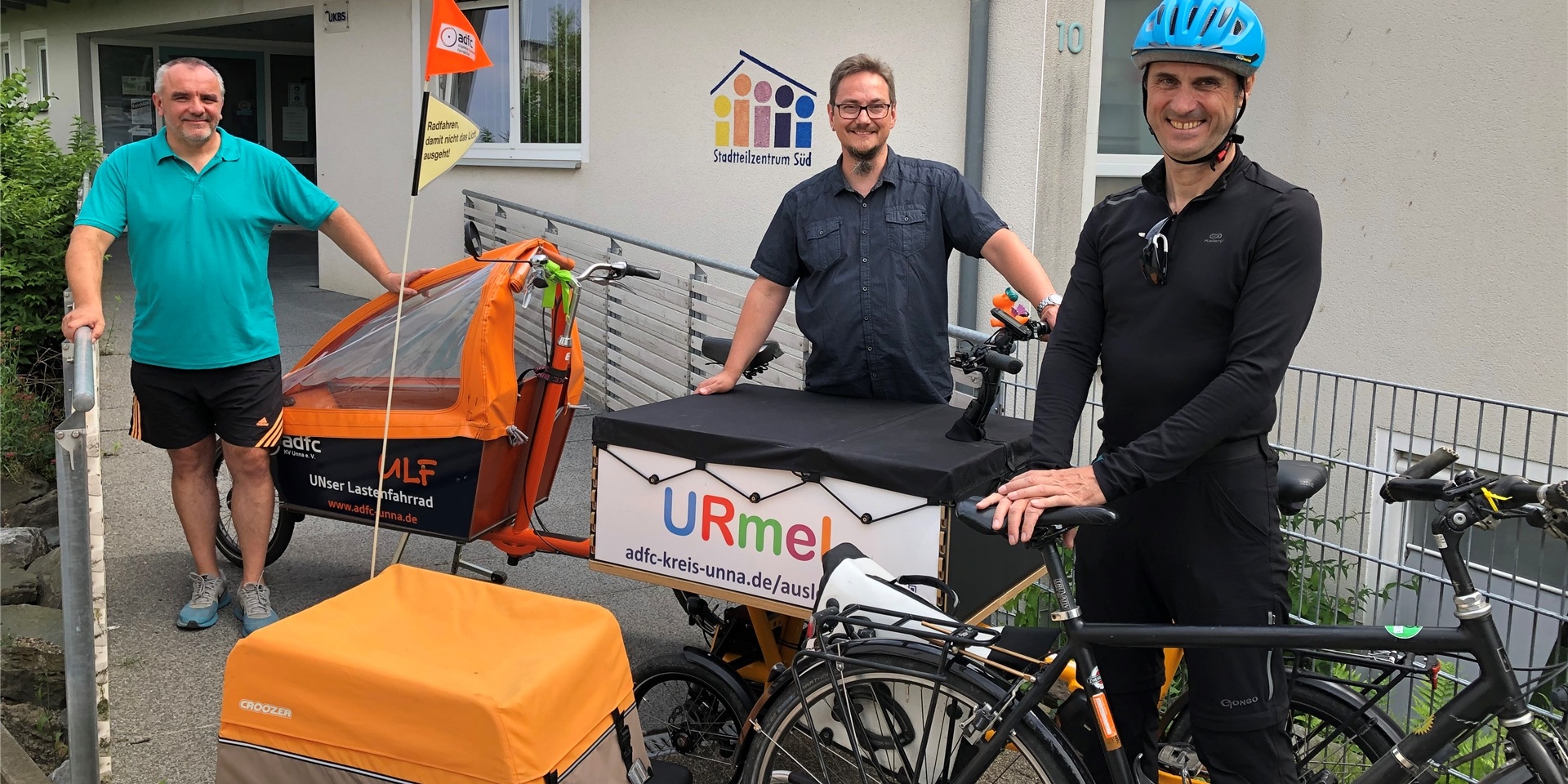 Es gibt unterschiedliche Ansätze, den Drahtesel zum Packesel zu machen. Der ADFC im Kreis Unna hat in den vergangenen Jahren einen Fuhrpark aus verschiedenen Vorführ- und Testfahrzeugen zusammengestellt. Und für den eigenen Neukauf verspricht die Stadt Unna nun Zuschüsse.
